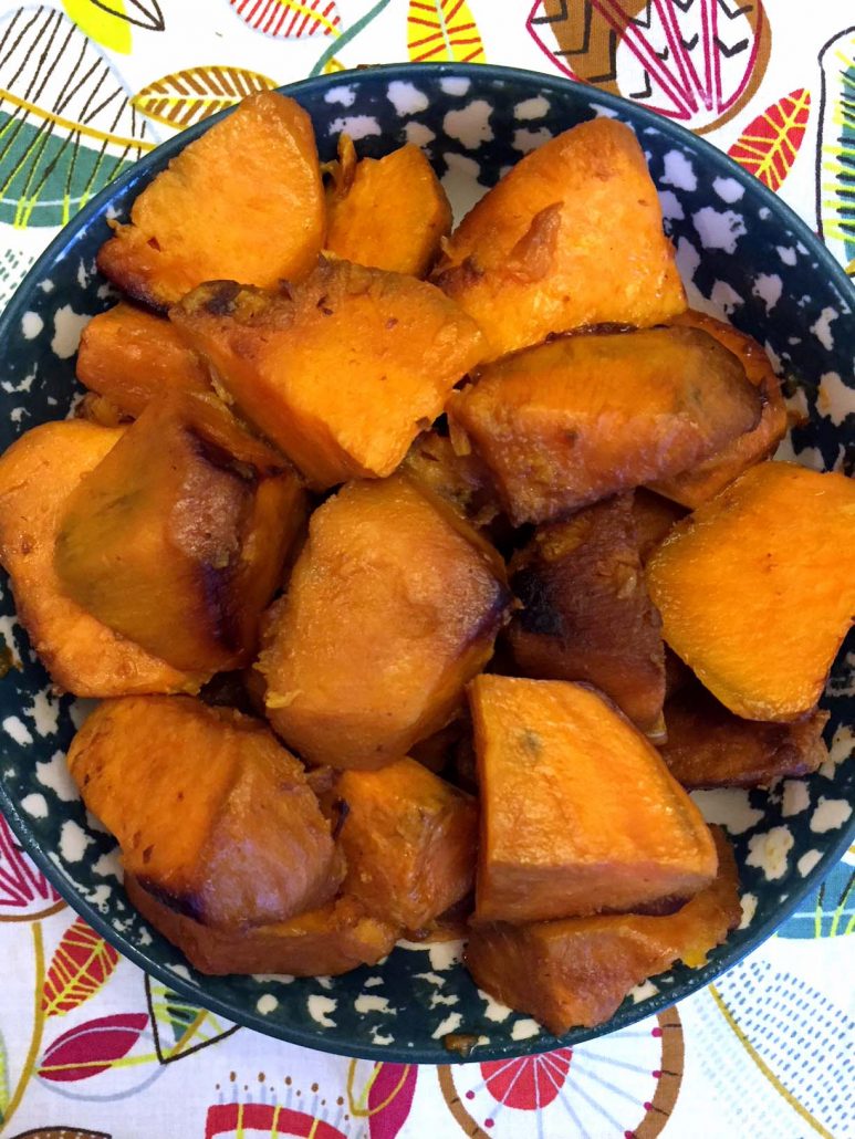 Easy Roasted Sweet Potatoes