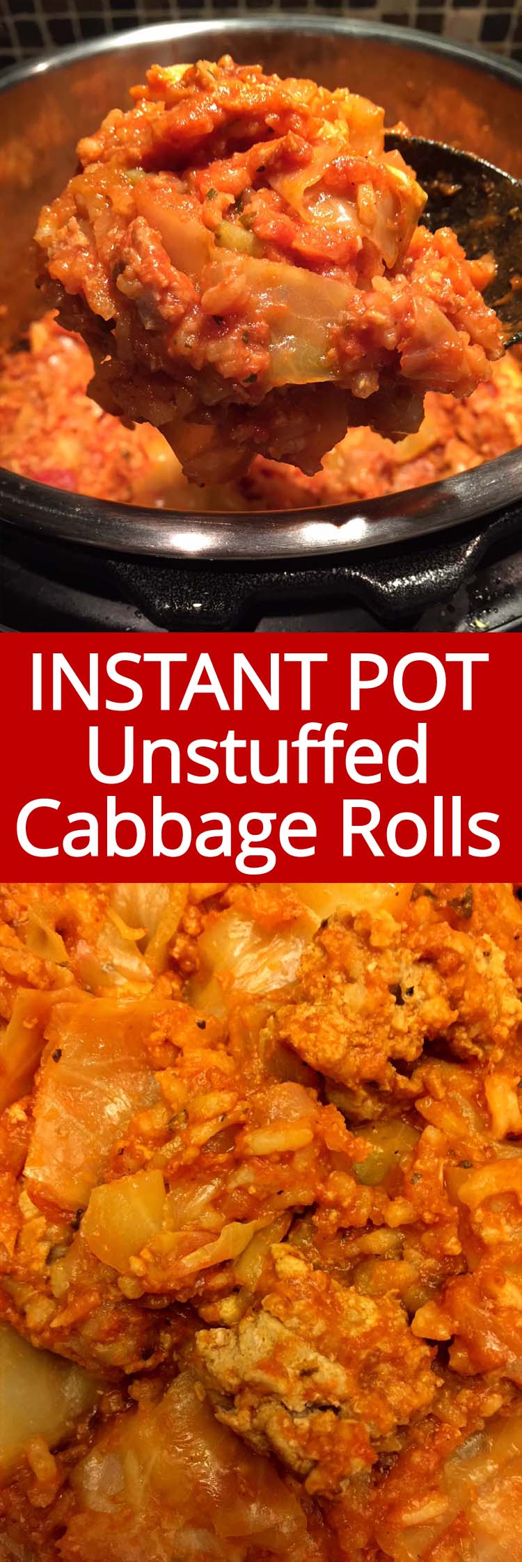 Instant Pot Unstuffed Cabbage Rolls Casserole Melanie Cooks
