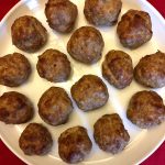 Keto Baked Meatballs Recipe