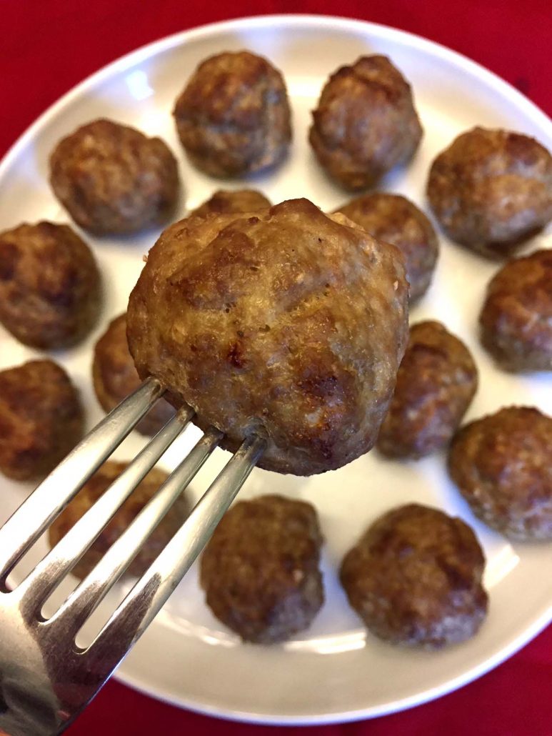 Low carb meatballs