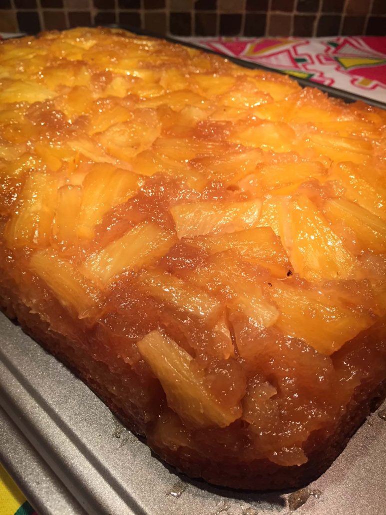 Pineapple Upside-Down Cake from scratch