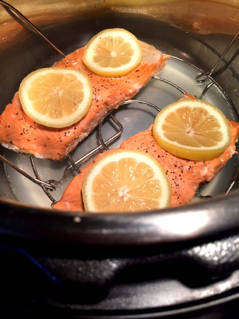 Instant Pot Lemon Salmon