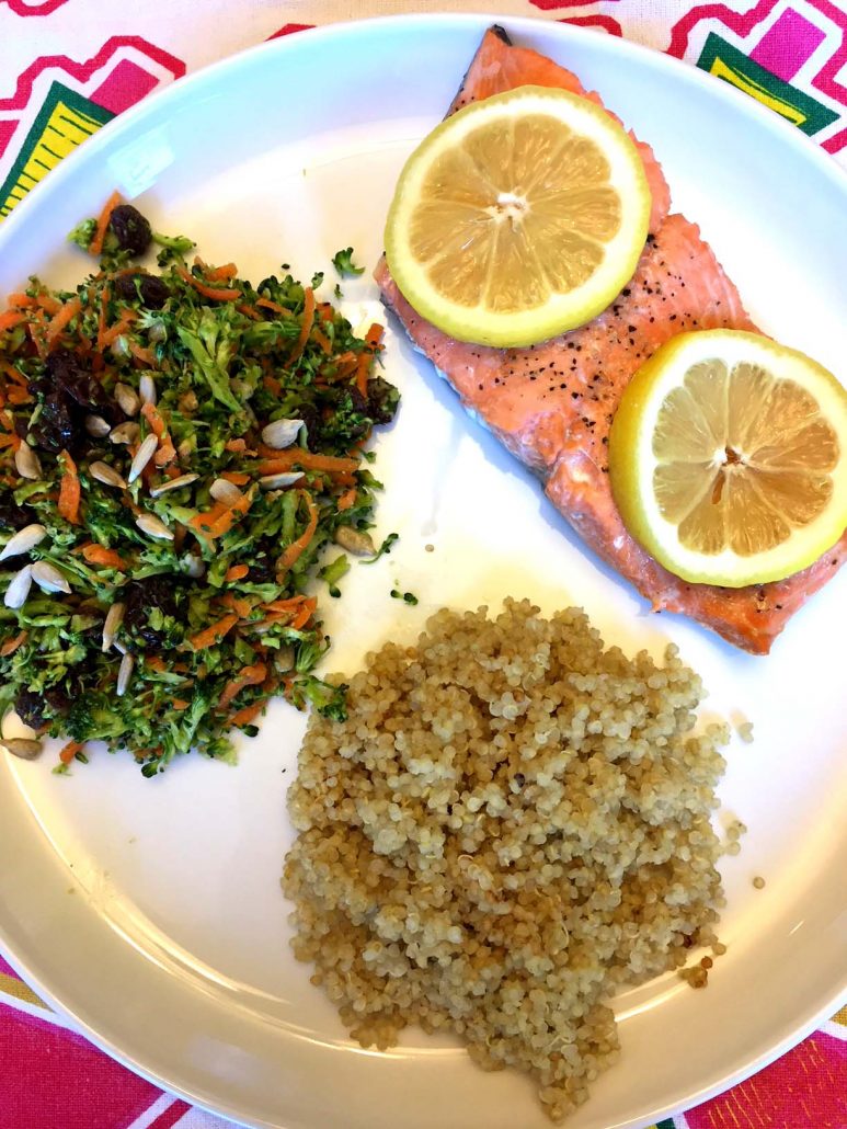 Instant Pot Salmon And Quinoa