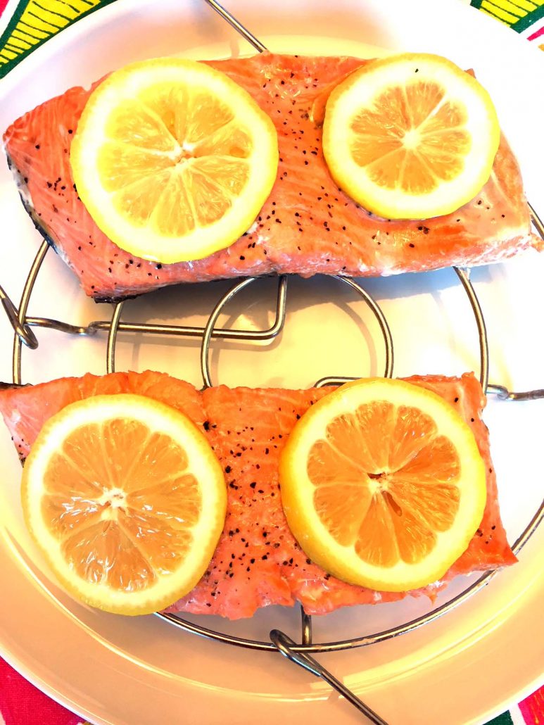 Easy Pressure Cooker Salmon