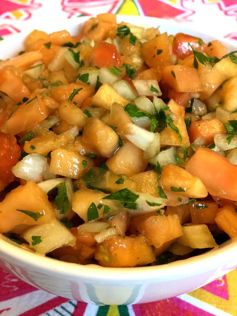 Papaya salsa