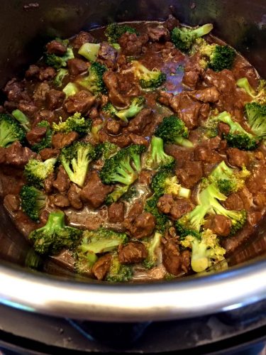 Instant Pot Beef And Broccoli Recipe