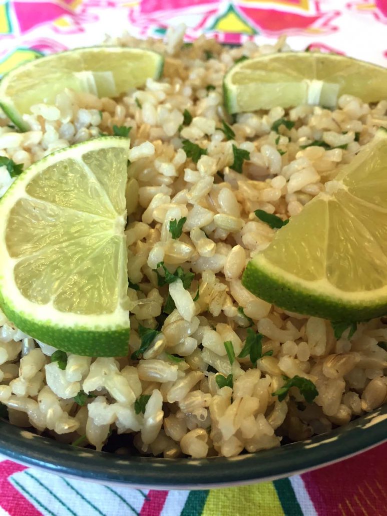 Cilantro Lime Brown Rice