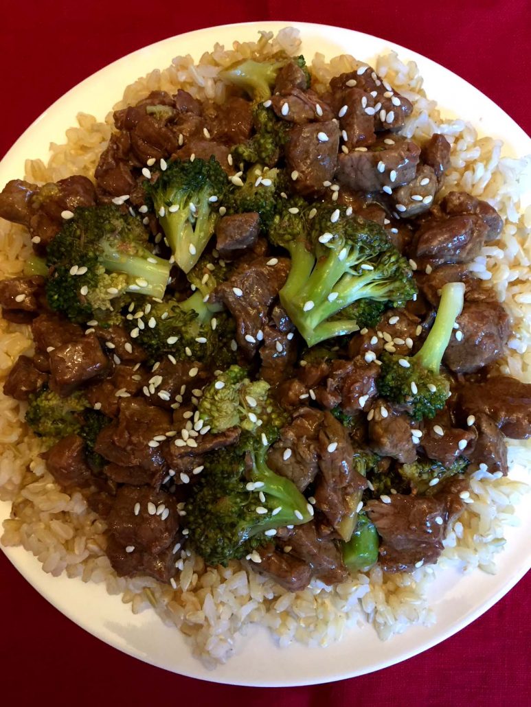 Pressure Cooker Beef And Broccoli