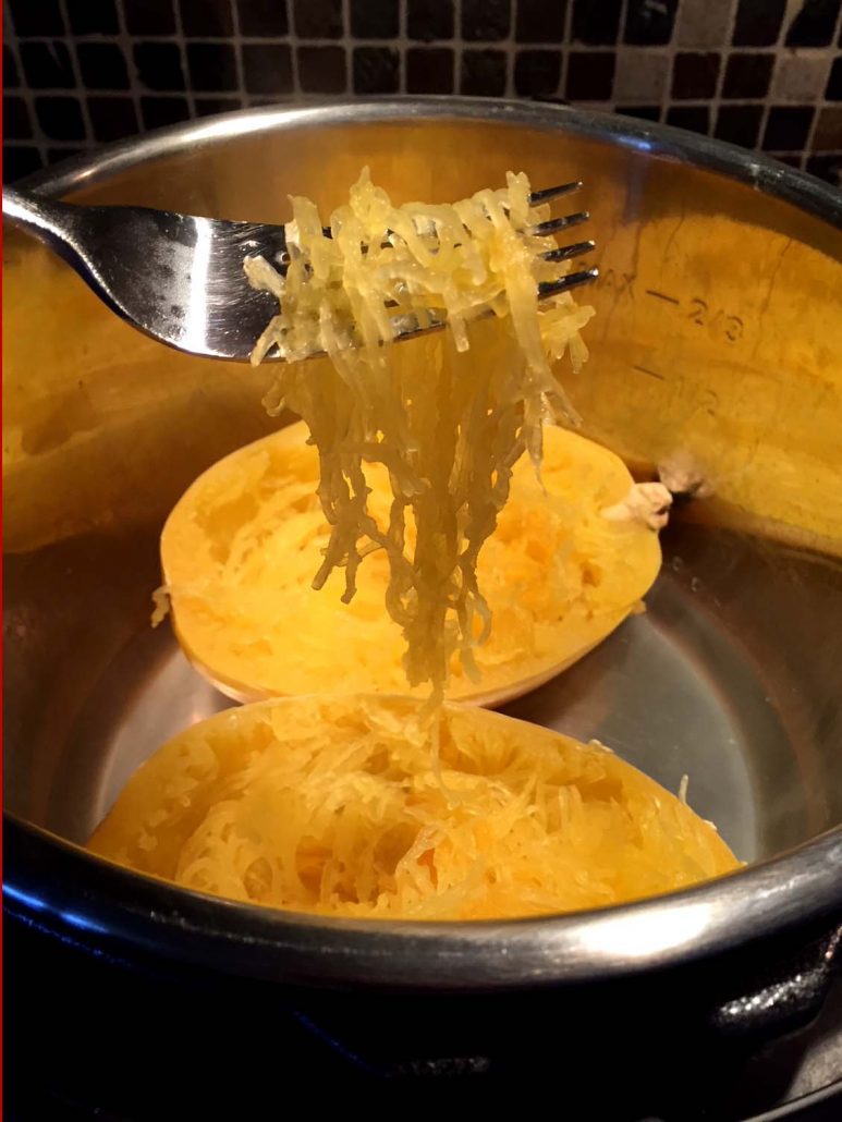 Spaghetti Squash in the Instant Pot