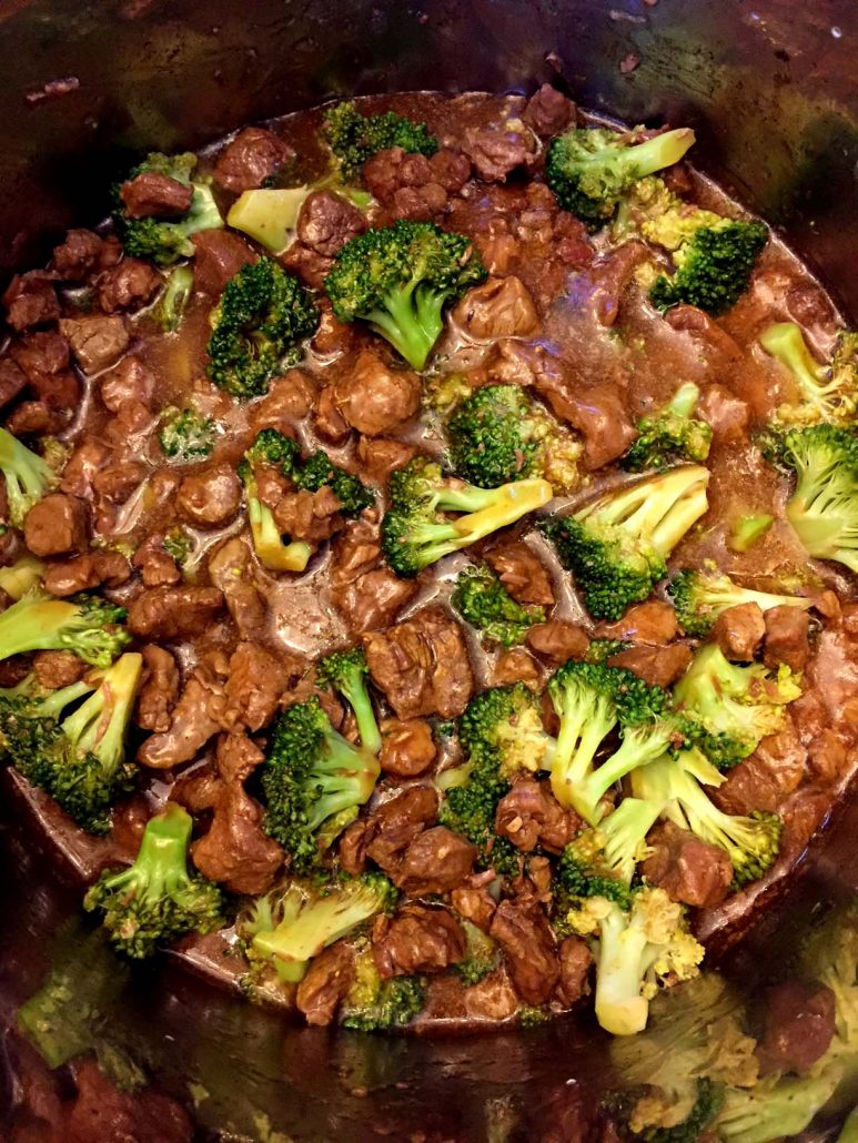 Instant Pot Chinese Beef And Broccoli
