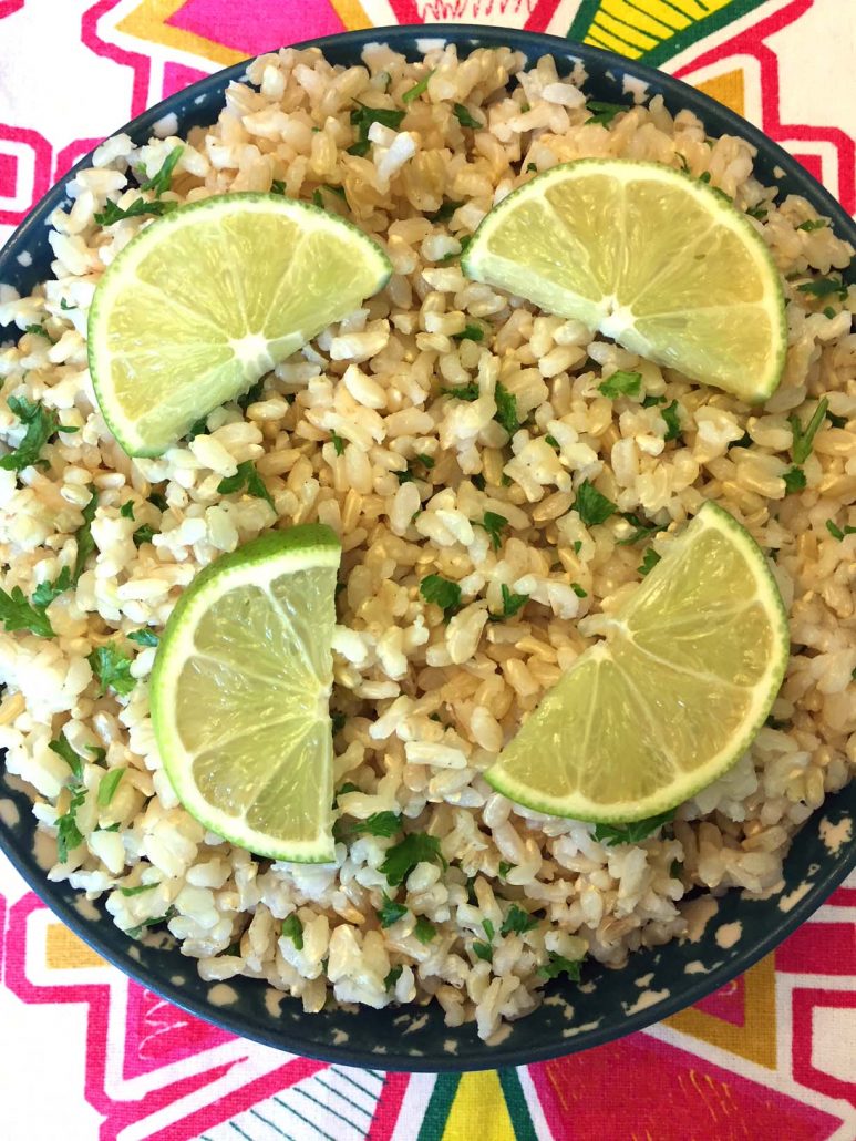 Easy Instant Pot Cilantro Lime Rice