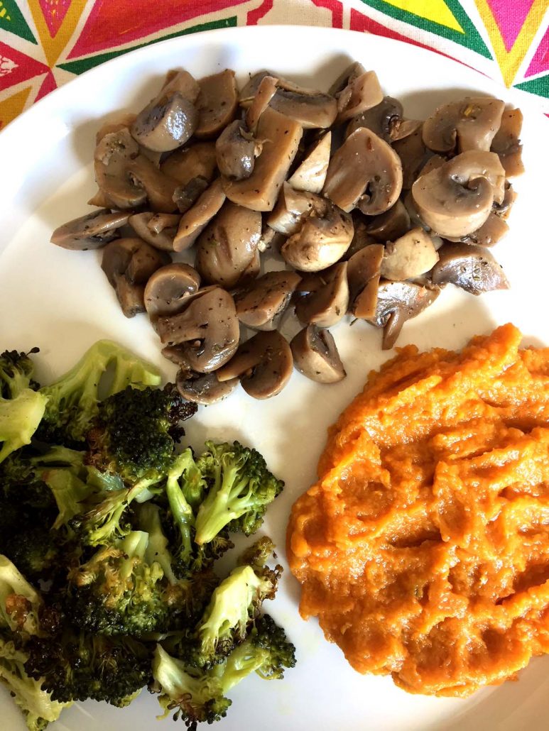 Instant Pot Mushrooms Dinner