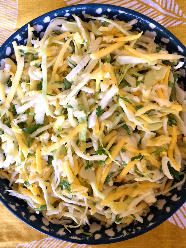 Mango Jicama Slaw Trader Joe’s Copycat Recipe