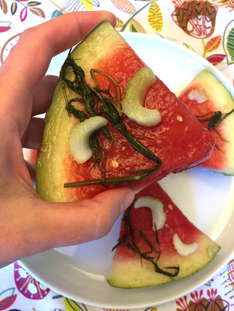 Watermelon pickle