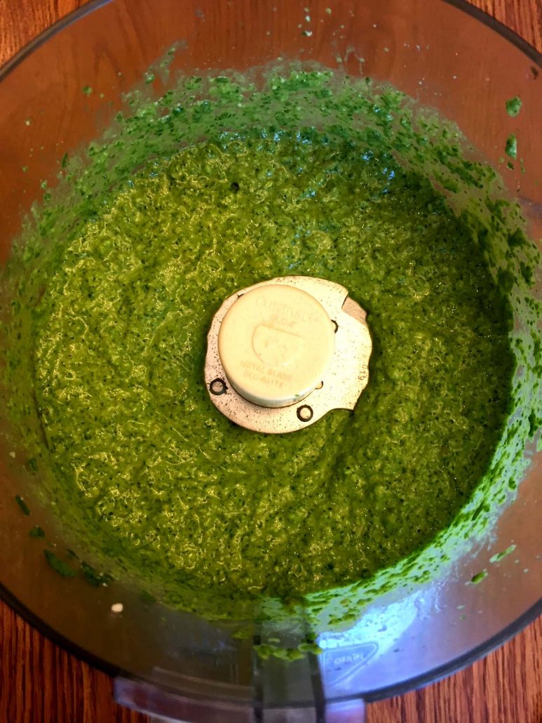 How To Make Pesto With Radish Greens