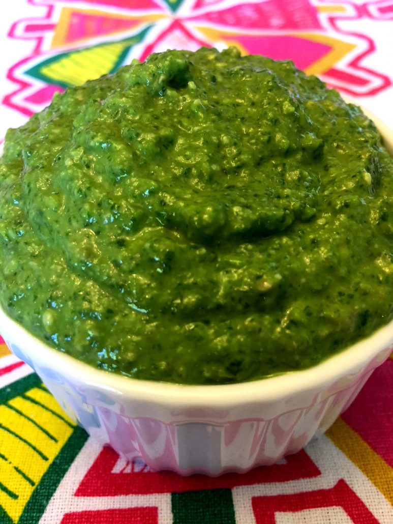 Radish Greens Pesto