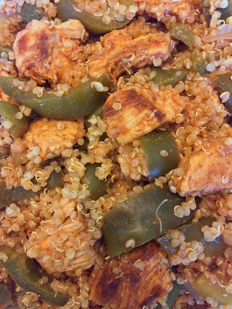 Chicken Fajitas Quinoa