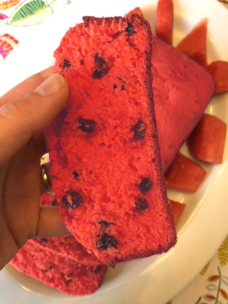 Watermelon bread