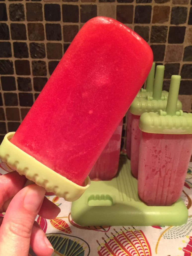 How to make watermelon popsicles