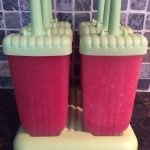 Watermelon popsicles no added sugar