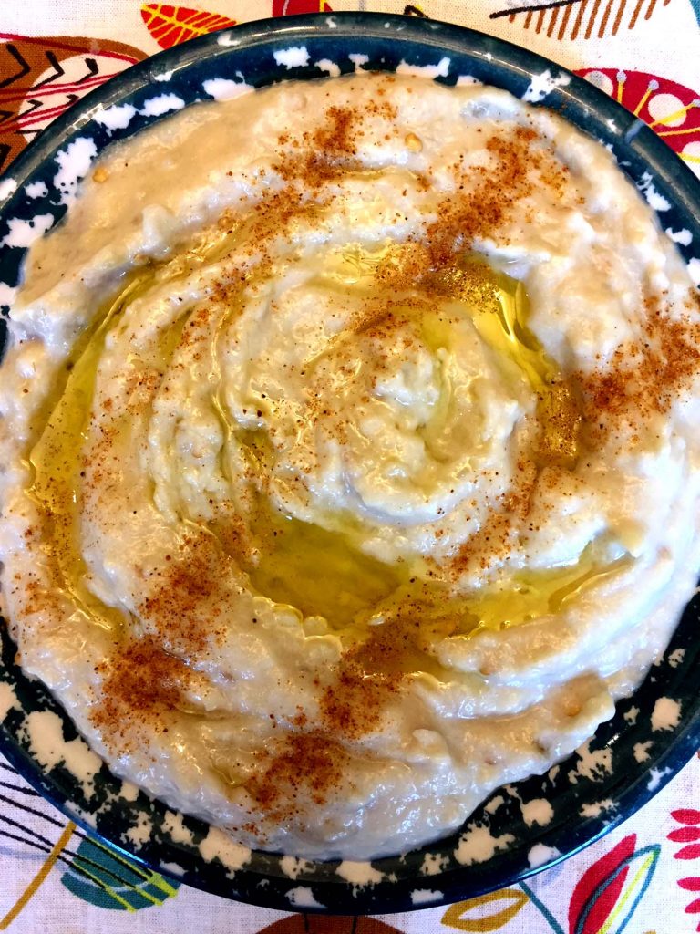 Instant Pot Eggplant Dip (Baba Ganoush)