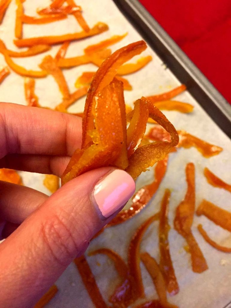 Instant Pot Candied Orange Peel