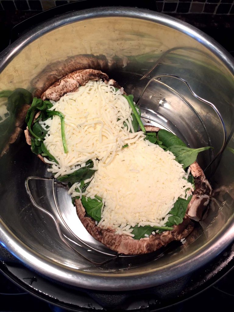 Instant Pot Portobello Mushroom Pizza Recipe