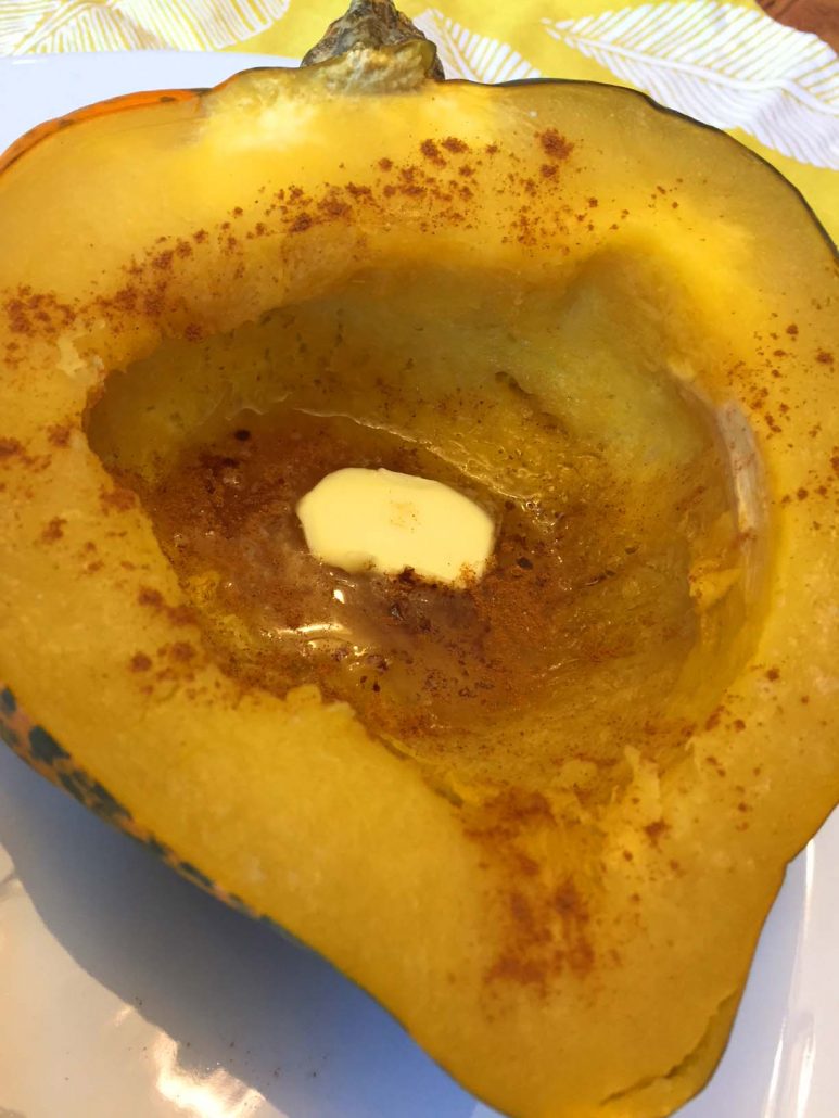 Pressure Cooker Acorn Squash