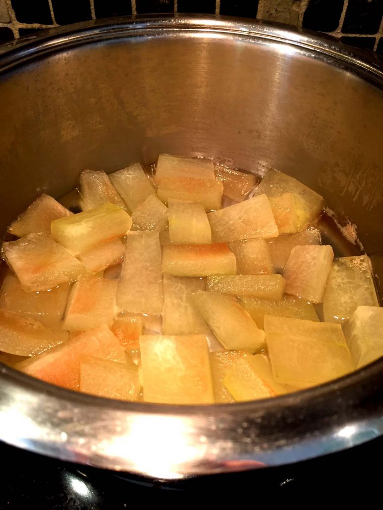 How To Make Pickled Watermelon Rind