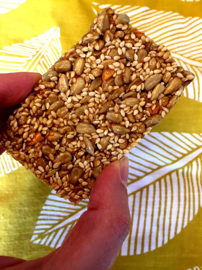 Sesame Honey Bars No Sugar