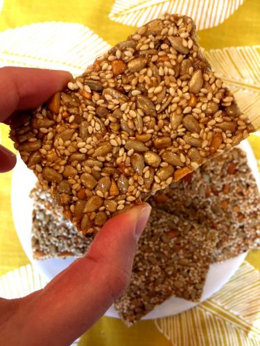 Sesame Seeds Granola Bars Recipe