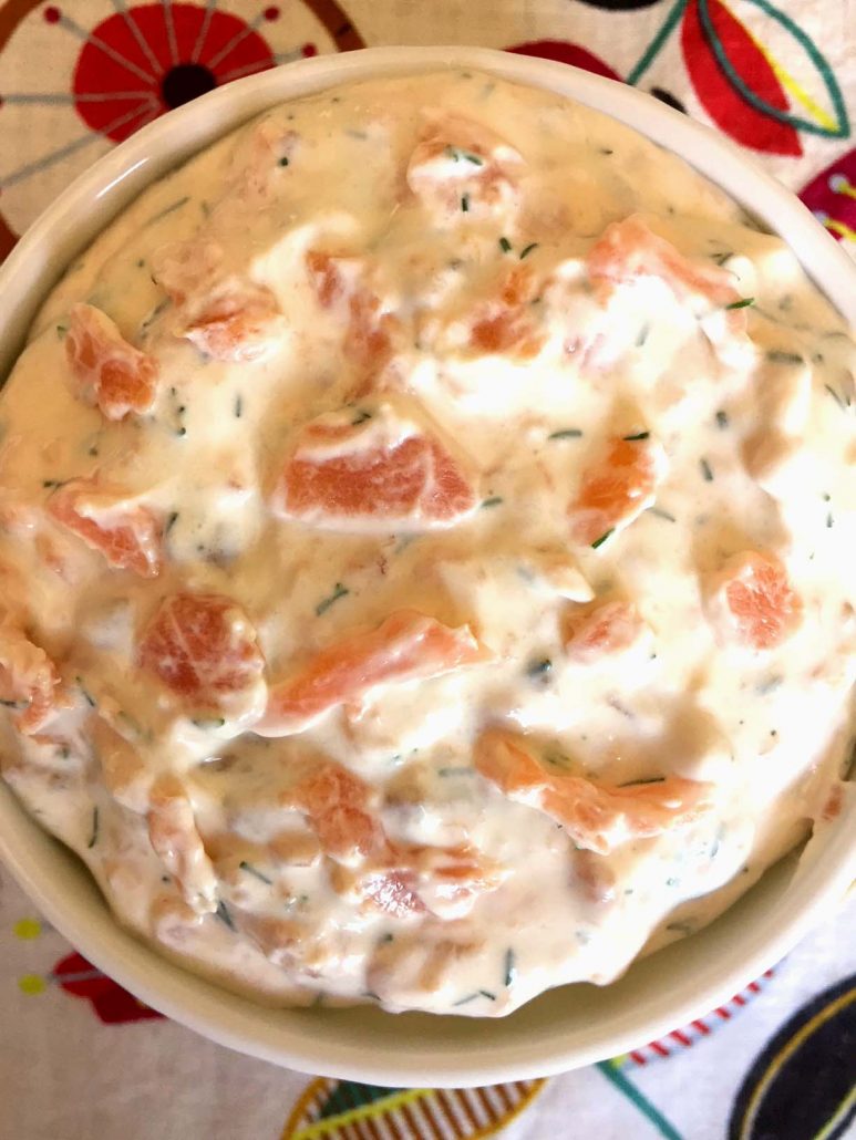 Homemade Smoked Salmon Dip With Cream Cheese