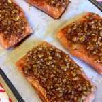 Baked Walnut Salmon