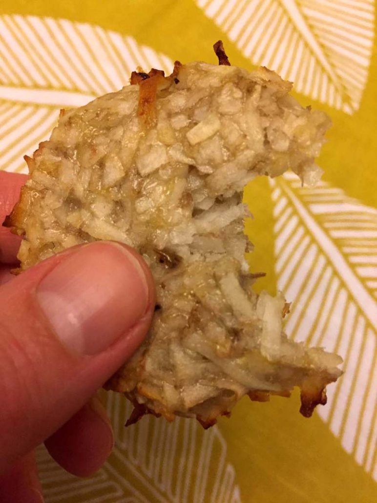 Coconut Banana Cookie Healthy Snack