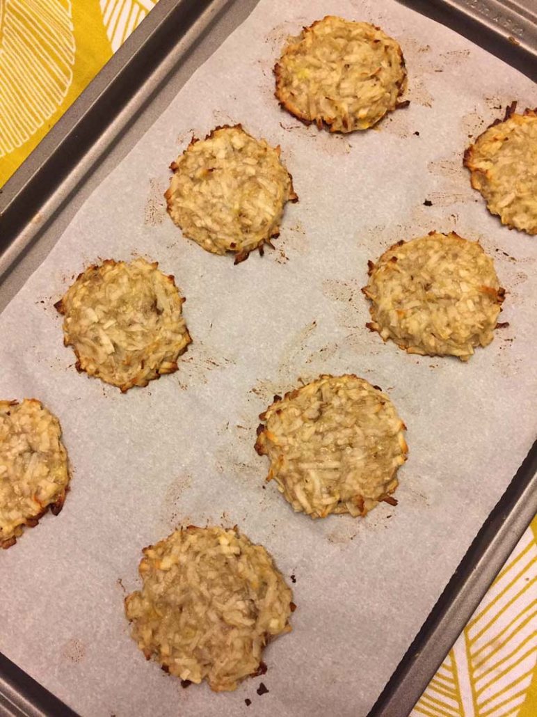 Paleo Coconut Cookies 