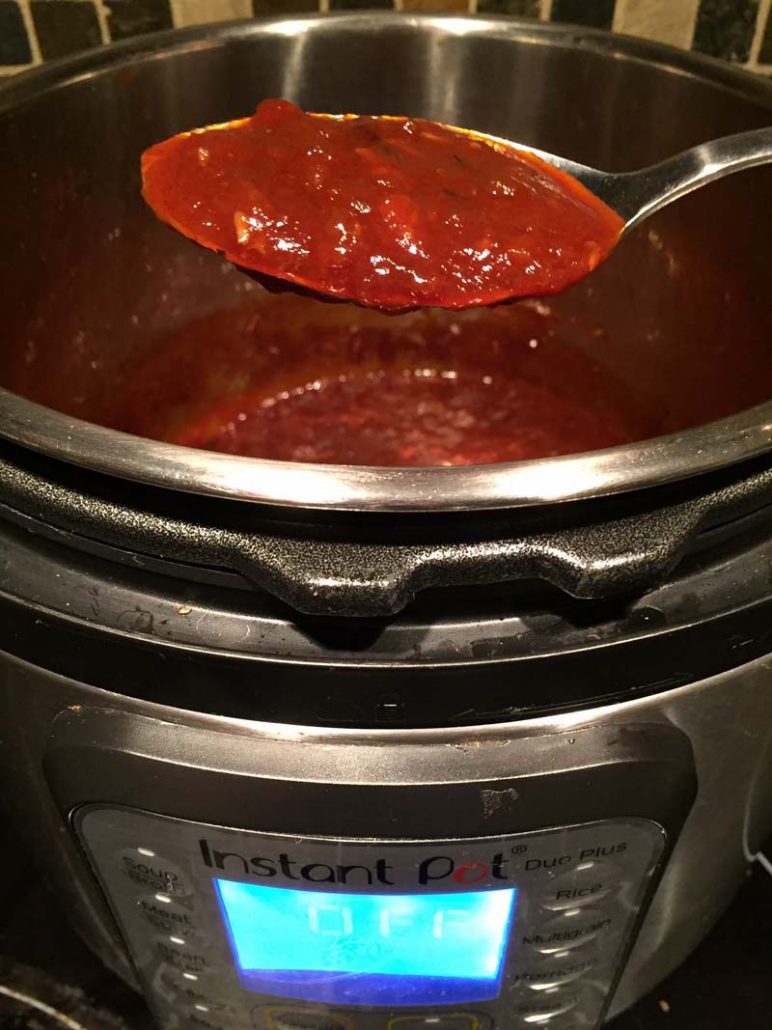 Instant Pot BBQ Sauce