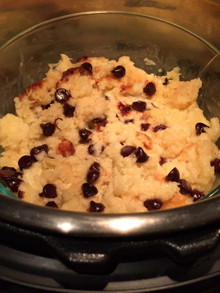 Instant Pot Bread Pudding Recipe