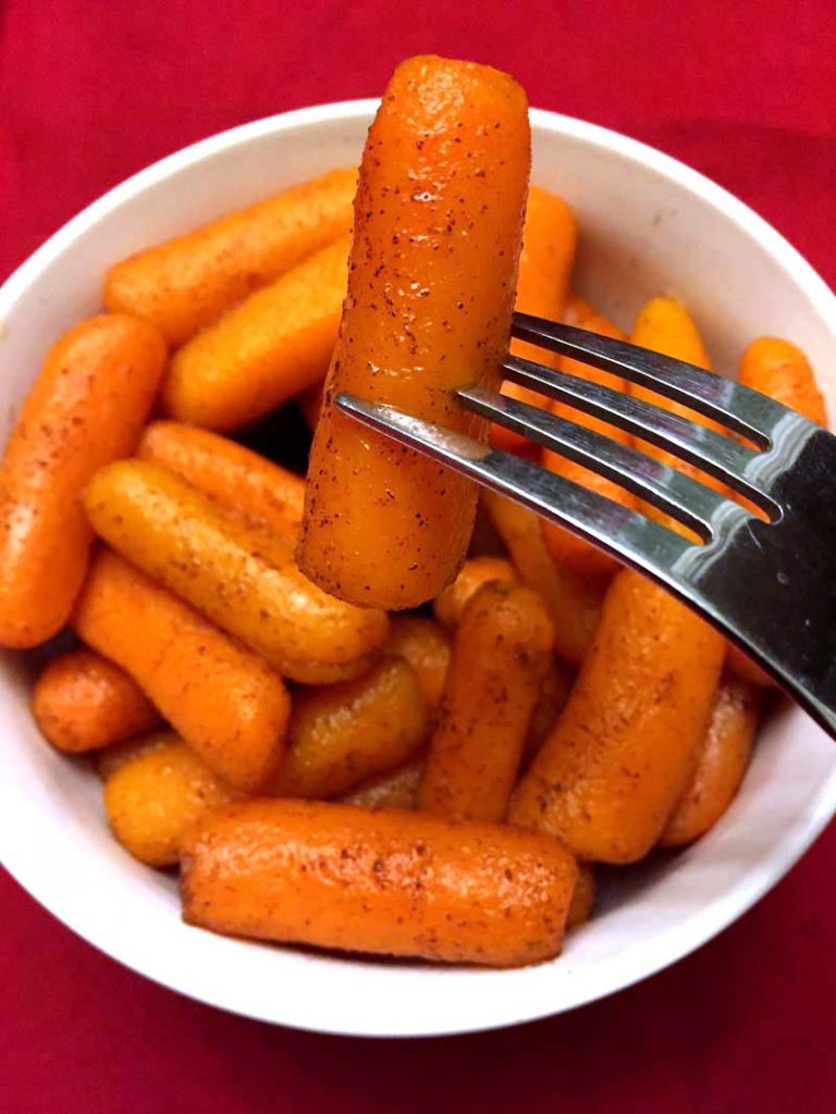 Instant Pot Baby Carrots With Honey Cinnamon Glaze