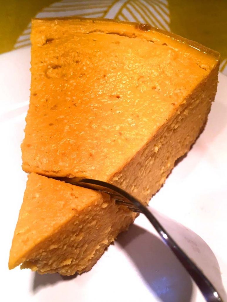 Pumpkin Cheesecake In Instant Pot