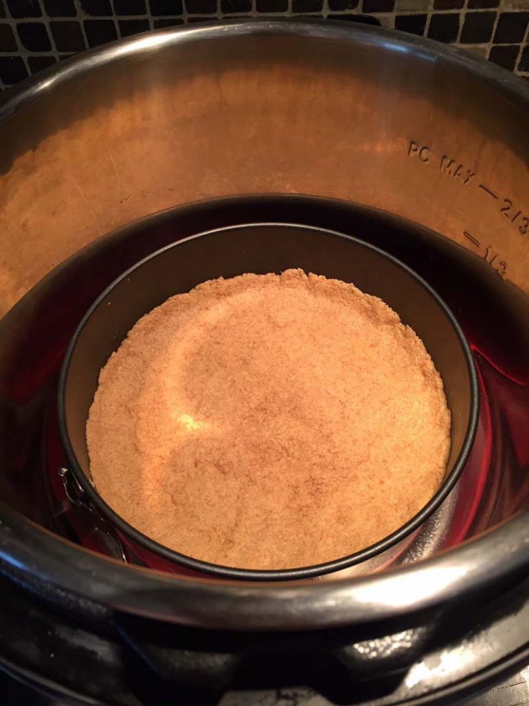 Instant Pot Graham Cracker Crust Recipe