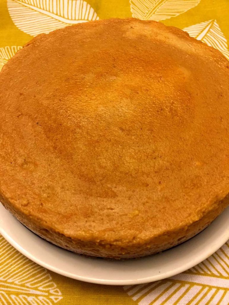 Instapot Homemade Pumpkin Pie