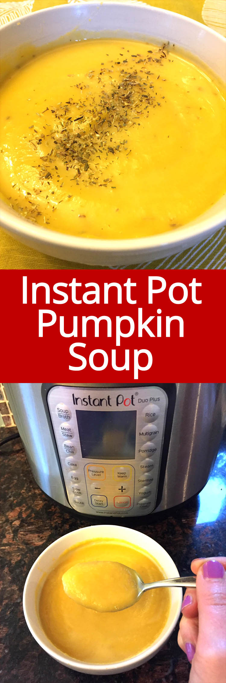 Instant Pot Pumpkin Soup Recipe Cream Of Pumpkin Melanie Cooks
