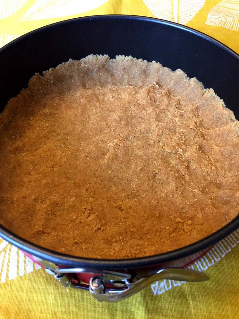 Graham Cracker Crust In Instant Pot Springform Pan