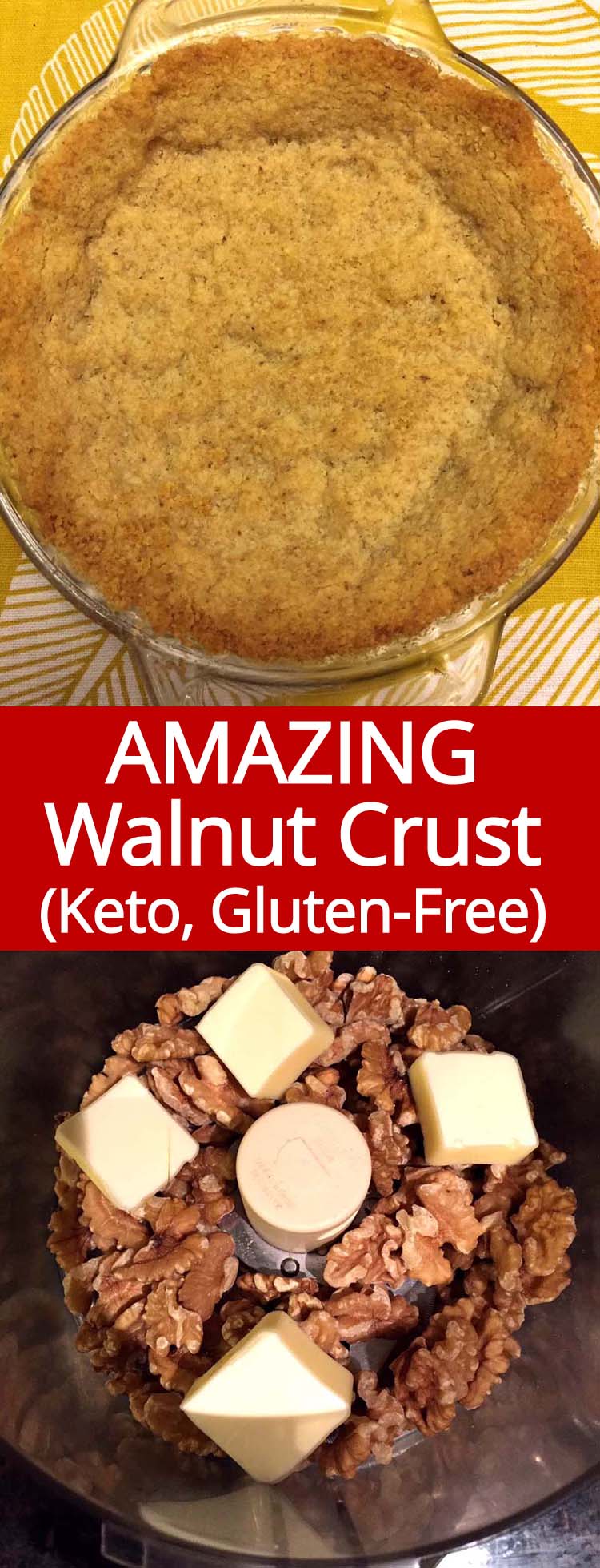Walnut Pie Crust Recipe (Keto, GlutenFree) Melanie Cooks