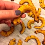 Delicata Squash Oven Baked Fries