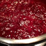 Instant Pot Cranberry Sauce