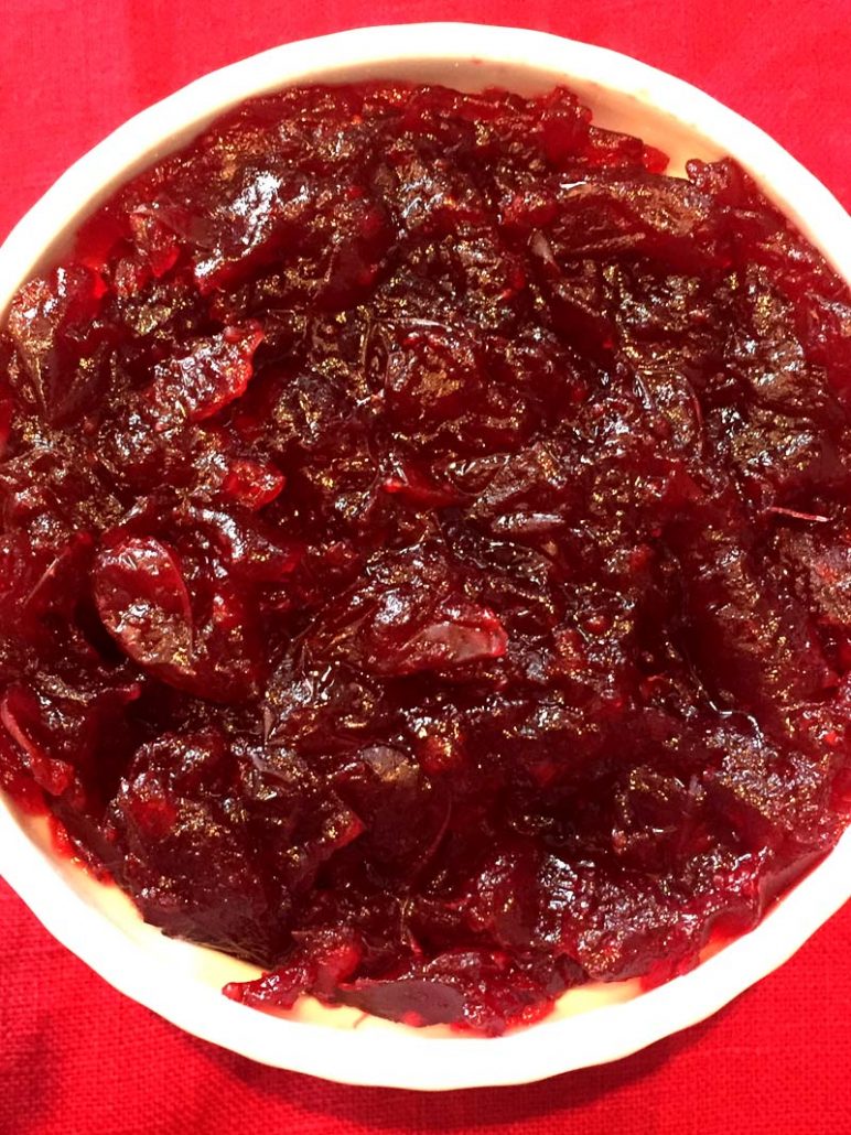 Homemade Cranberry Sauce Made In Instant Pot Pressure Cooker