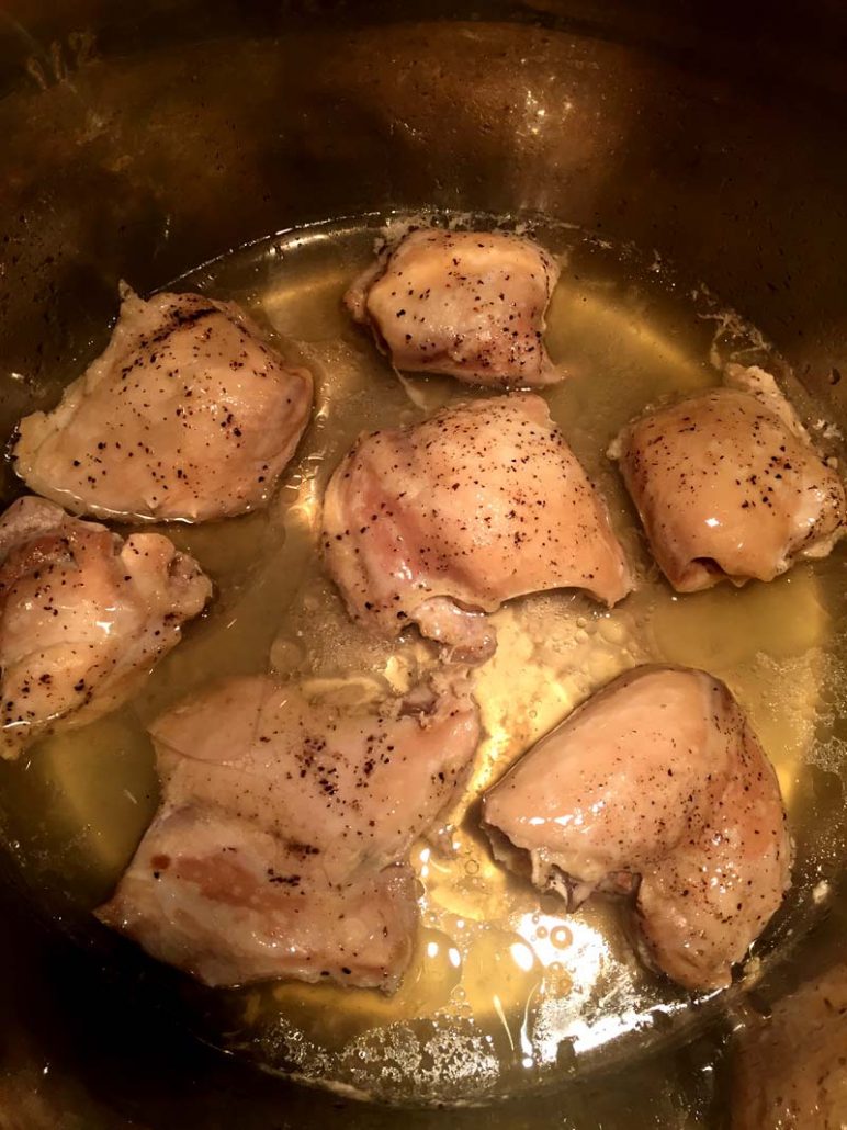 Instant Pot Frozen Chicken Thighs