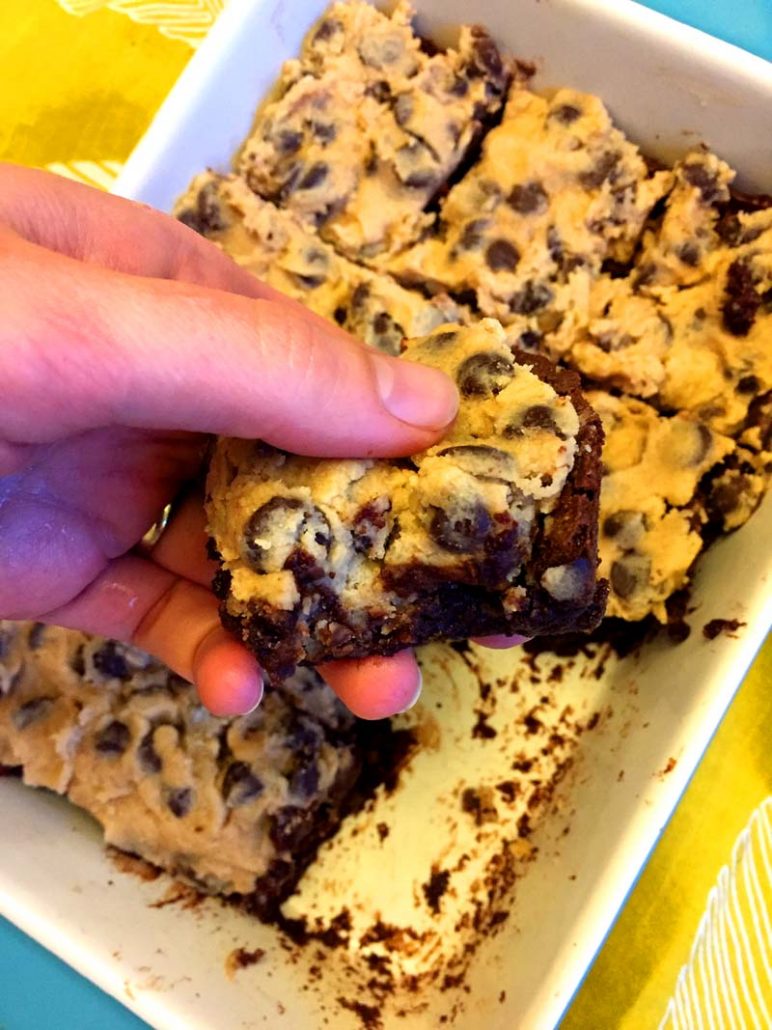 Cookie Dough Brownies