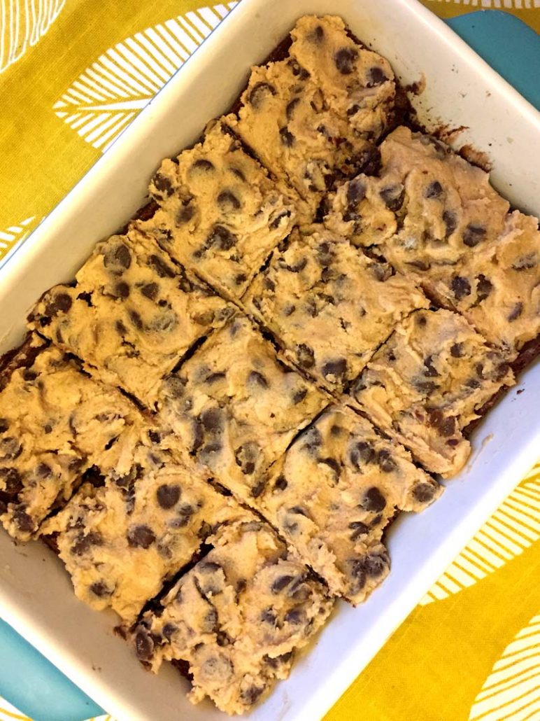 Best Ever Cookie Dough Brownies